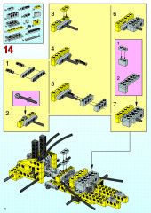 LEGO 8464 instructions page 16 – build guide