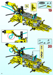 LEGO 8464 instructions page 20 – build guide