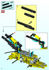 LEGO 8464 instructions page 22 – build guide