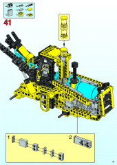 LEGO 8464 instructions page 45 – build guide