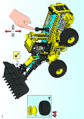 LEGO 8464 instructions page 48 – build guide