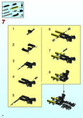 LEGO 8464 instructions page 52 – build guide