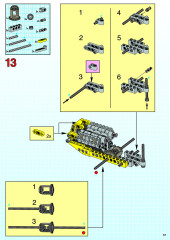 LEGO 8464 instructions page 57 – build guide