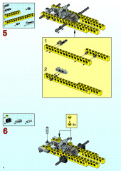 LEGO 8464 instructions page 6 – build guide