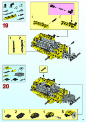 LEGO 8464 instructions page 61 – build guide