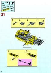 LEGO 8464 instructions page 62 – build guide