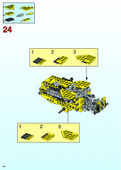 LEGO 8464 instructions page 64 – build guide