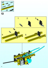 LEGO 8464 instructions page 74 – build guide