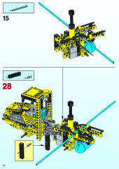 LEGO 8464 instructions page 76 – build guide