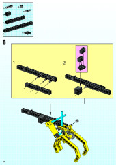 LEGO 8464 instructions page 84 – build guide