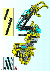 LEGO 8464 instructions page 86 – build guide