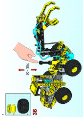 LEGO 8464 instructions page 88 – build guide