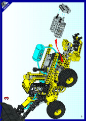 LEGO 8464 instructions page 93 – build guide