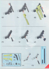 LEGO 8465 instructions page 76 – build guide