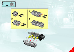LEGO 8466 instructions page 111 – build guide