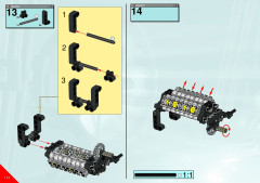 LEGO 8466 instructions page 114 – build guide