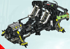 LEGO 8466 instructions page 122 – build guide