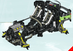 LEGO 8466 instructions page 127 – build guide