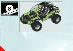 LEGO 8466 instructions page 132 – build guide