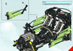 LEGO 8466 instructions page 141 – build guide
