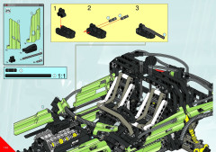 LEGO 8466 instructions page 144 – build guide