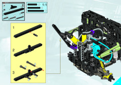 LEGO 8466 instructions page 165 – build guide