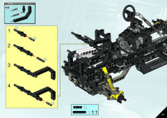 LEGO 8466 instructions page 187 – build guide