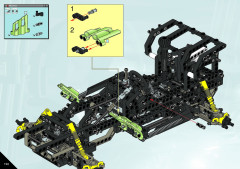 LEGO 8466 instructions page 198 – build guide