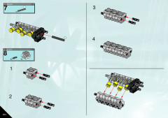 LEGO 8466 instructions page 204 – build guide