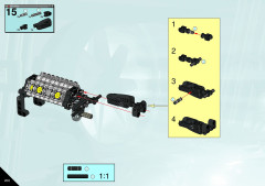 LEGO 8466 instructions page 208 – build guide
