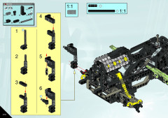 LEGO 8466 instructions page 212 – build guide