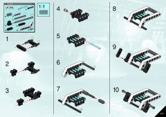 LEGO 8466 instructions page 215 – build guide