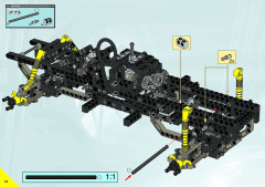 LEGO 8466 instructions page 68 – build guide