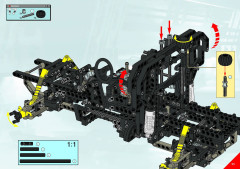 LEGO 8466 instructions page 95 – build guide