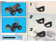 LEGO 8468 instructions page 3 – build guide