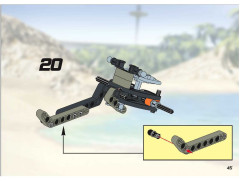 LEGO 8468 instructions page 45 – build guide