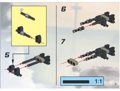 LEGO 8468 instructions page 7 – build guide
