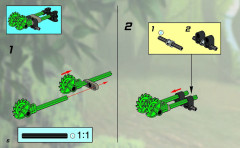 LEGO 8469 instructions page 6 – build guide