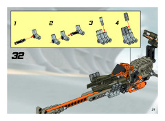 LEGO 8471 instructions page 31 – build guide