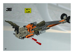 LEGO 8471 instructions page 34 – build guide