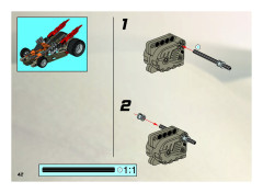 LEGO 8471 instructions page 42 – build guide