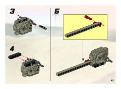 LEGO 8471 instructions page 43 – build guide