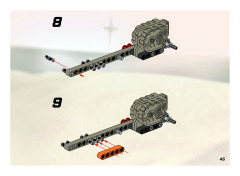 LEGO 8471 instructions page 45 – build guide