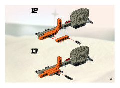LEGO 8471 instructions page 47 – build guide