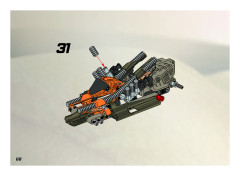LEGO 8471 instructions page 68 – build guide