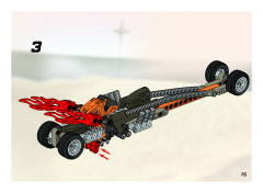 LEGO 8471 instructions page 75 – build guide