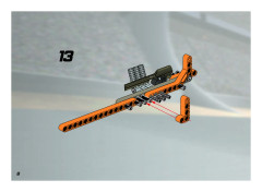 LEGO 8471 instructions page 8 – build guide