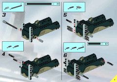 LEGO 8472 instructions page 5 – build guide