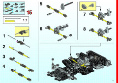 LEGO 8479 instructions page 11 – build guide