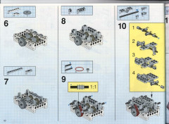 LEGO 8480 instructions page 50 – build guide